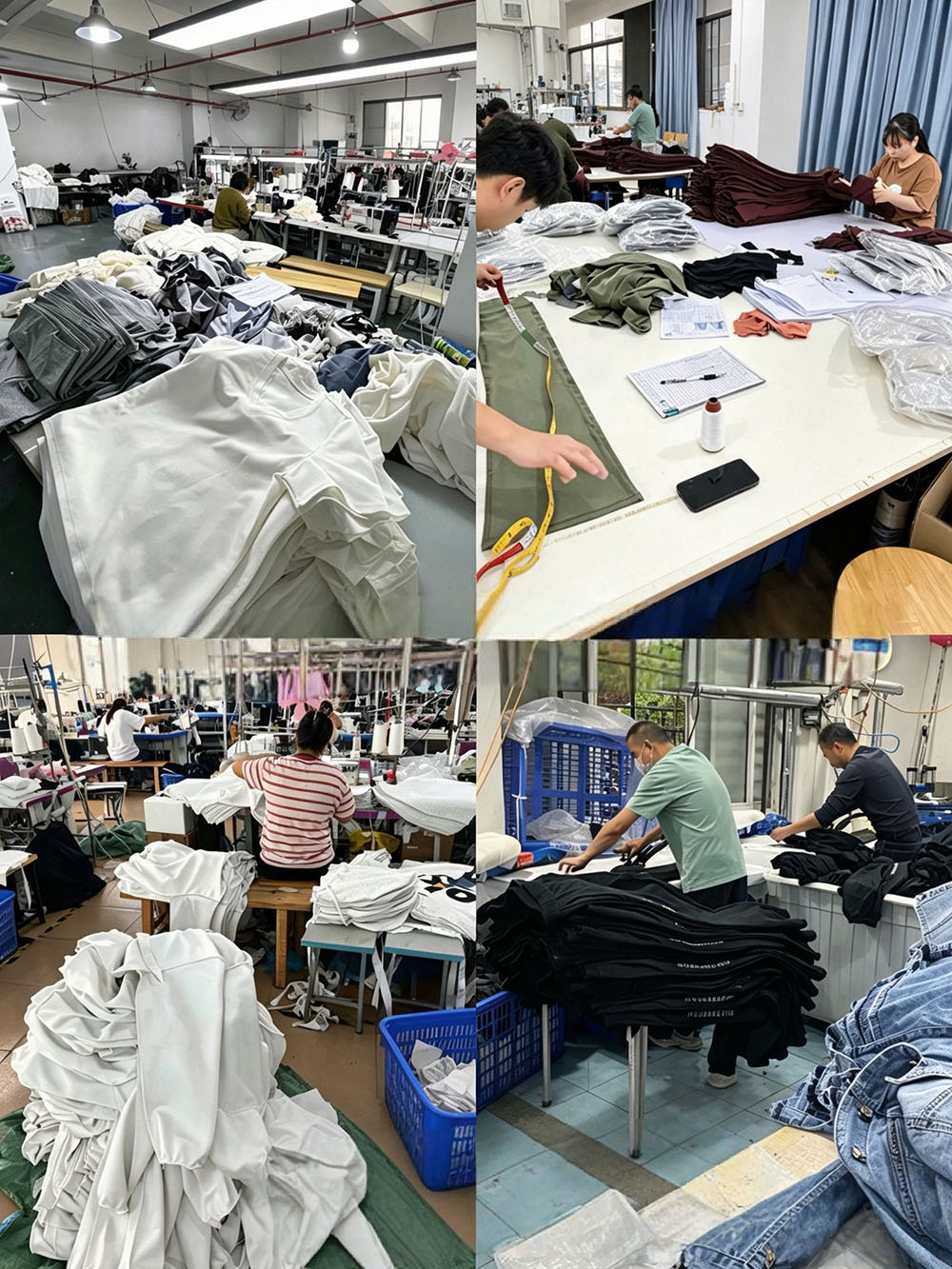 Custom Clothing Manufacturer apparel workshop for custom clothing production